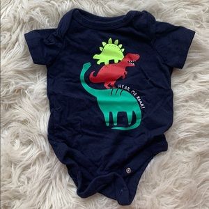 0-3 Baby Gap short sleeve onesie